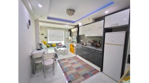 İNCİLİPINAR'DA EŞYALI 55 M² 1+1 SATILIK APART